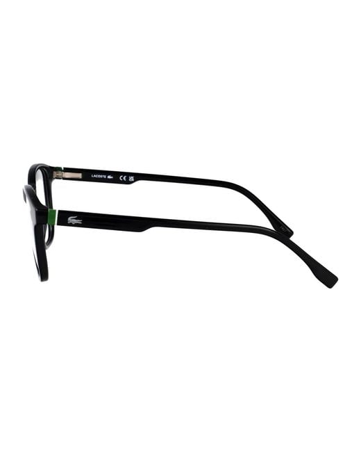 Lacoste Black Acetate Glasses for men