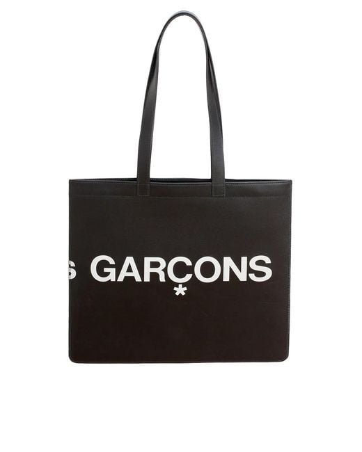 Comme des Garçons Black Wallet Tote Bag Logo for men