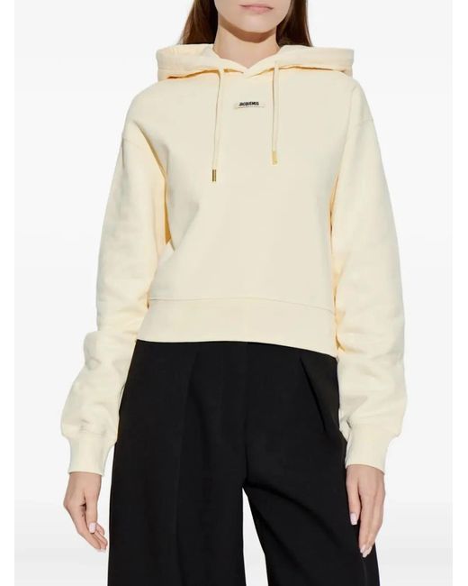 Jacquemus Natural The Grosgrain Hoodie