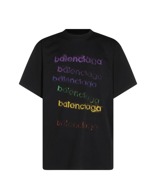 Balenciaga Black Oversized Tshirt for men