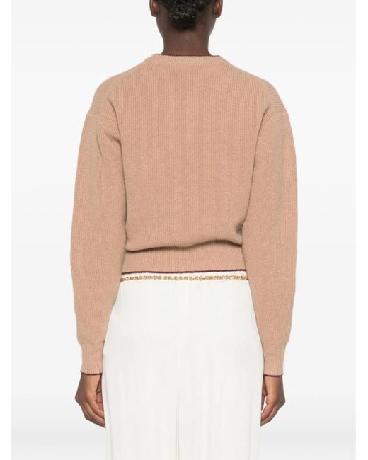 Chloé Natural Chloè Sweaters