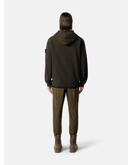 Stone Island Gray Crewneck Sweatshirt for men