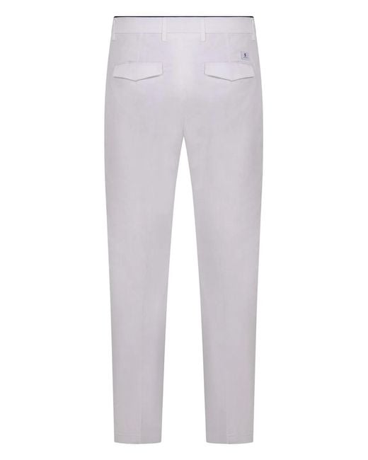 Department 5 White Slim Fit Chino Trousers for men
