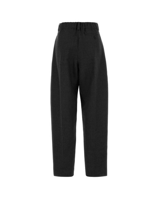 Givenchy Black Charcoal Wool Pant