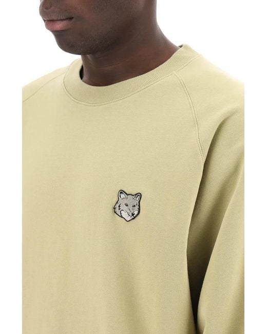 Maison Kitsuné Natural Maison Kitsuné Oversized Sweatshirt for men
