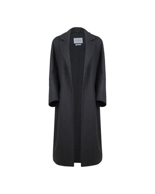 Max Mara Black Wool Cashmere Coats