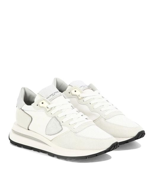 Philippe Model White Rubber Sneakers