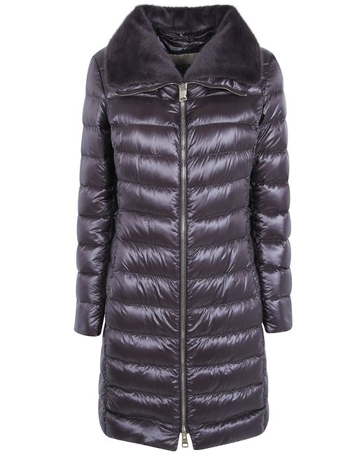 Herno Gray "Elisa" Long Jacket