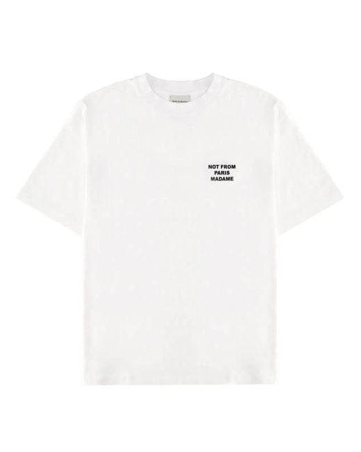Drole de Monsieur White Tshirt for men