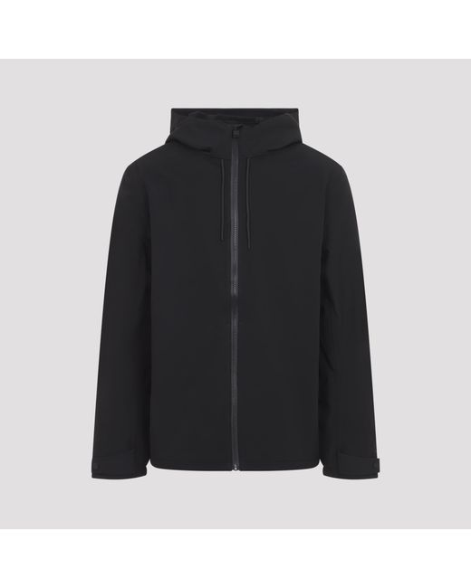 Rains Black Suva Softshell Jacket for men