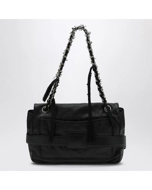 Balenciaga Black Modu Leather Crossbody Bag