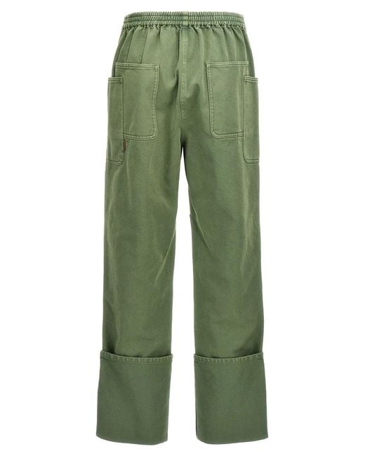 Max Mara Green 'Facella' Pants