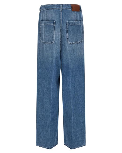 Marni Blue Cotton High-Waisted Jean for men
