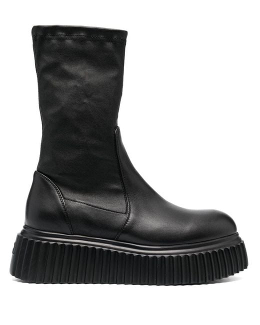 Agl Attilio Giusti Leombruni Black Leather Shoes