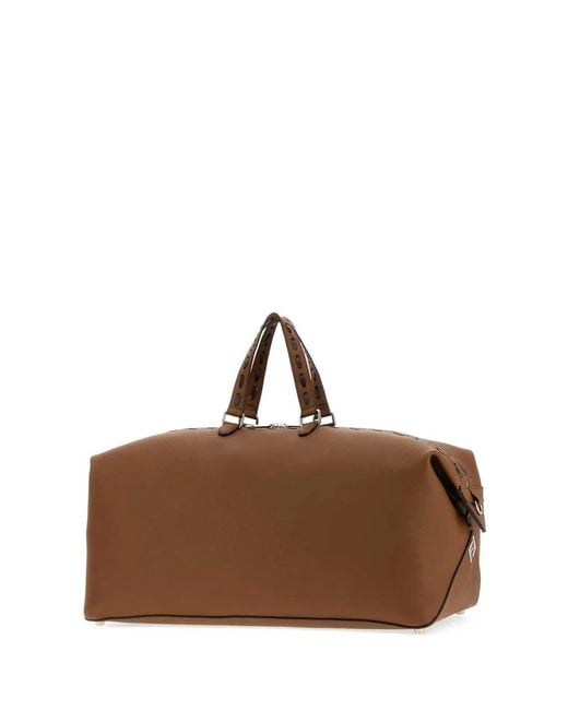 Fendi Brown Lui Duffl Vit.Cher/Maxi for men
