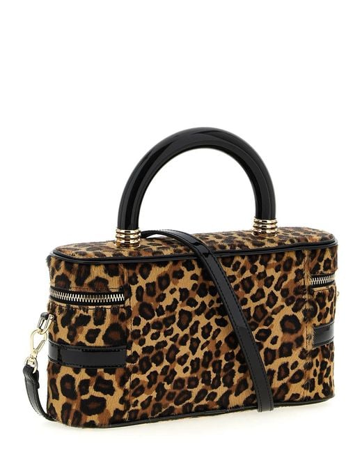 Roger Vivier Black 'Belle Vivier Vanity' Mini Handbag
