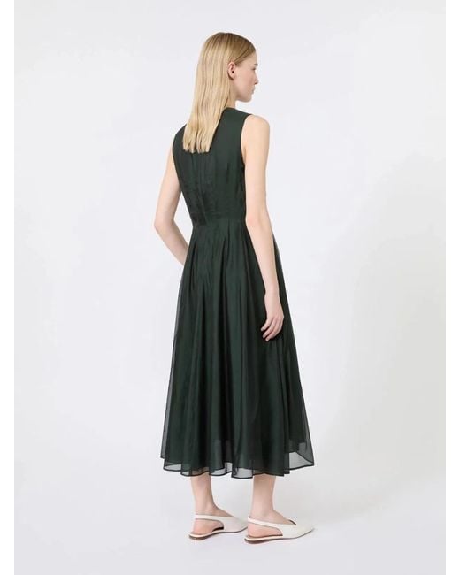 Max Mara Green S Max Mara Stmwally Dress