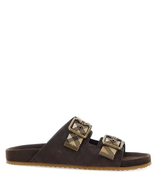 Burberry Brown Lf Urchin Sandal
