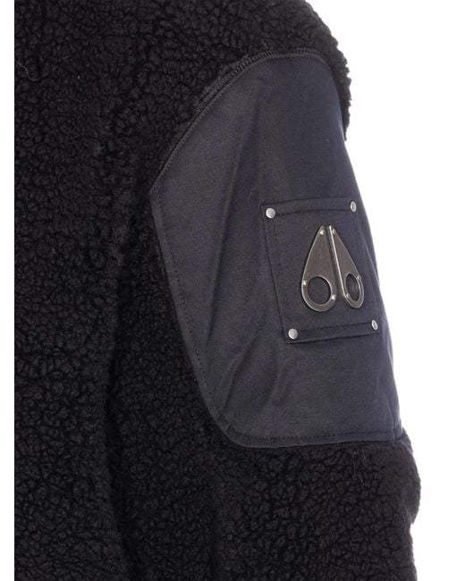 Moose Knuckles Black Saglek Jacket for men