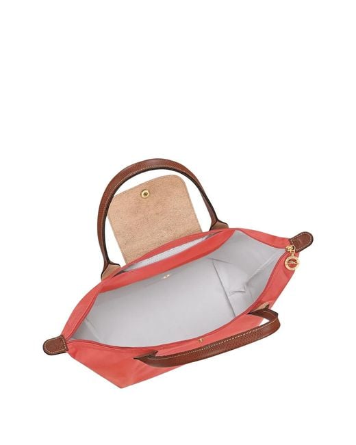 Longchamp Red Le Pliage Original Shoulder Bag