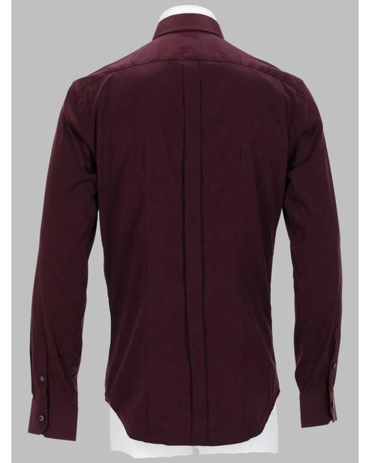 Brian Dales Purple Camicia for men