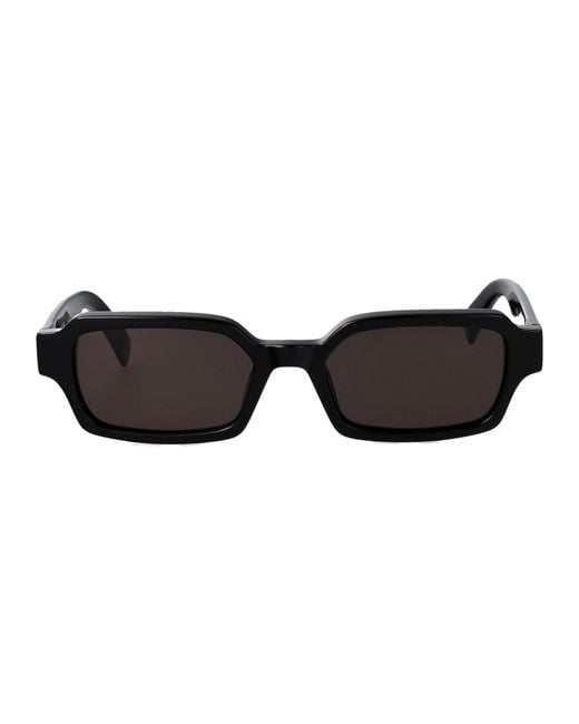 Retrosuperfuture Black Acetate Sunglasses