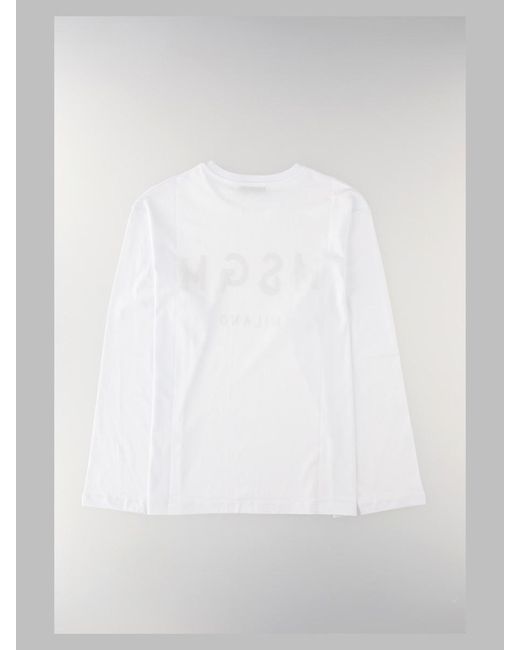 MSGM White Msgm for men