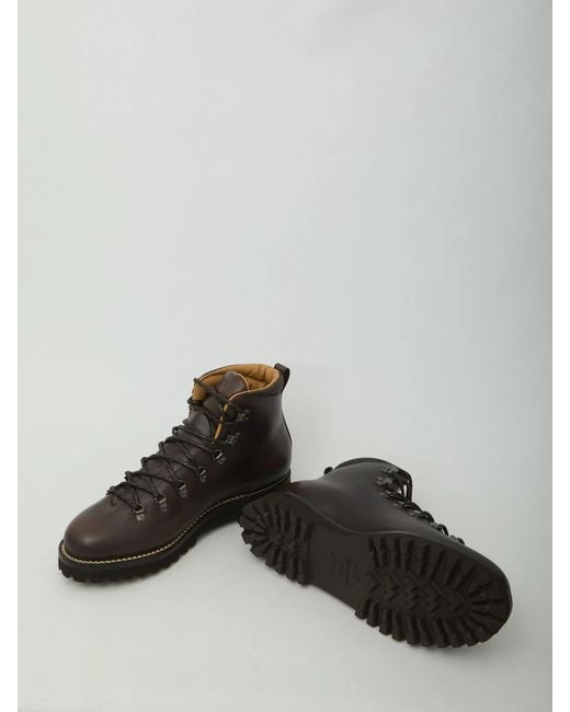 Church's Black Poulton Lace Up Boots for men