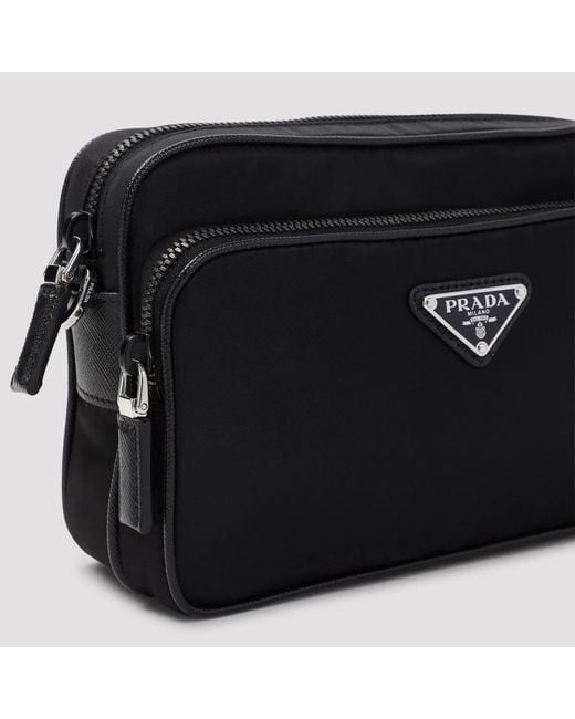 Prada Black Re-Nylon Bag for men
