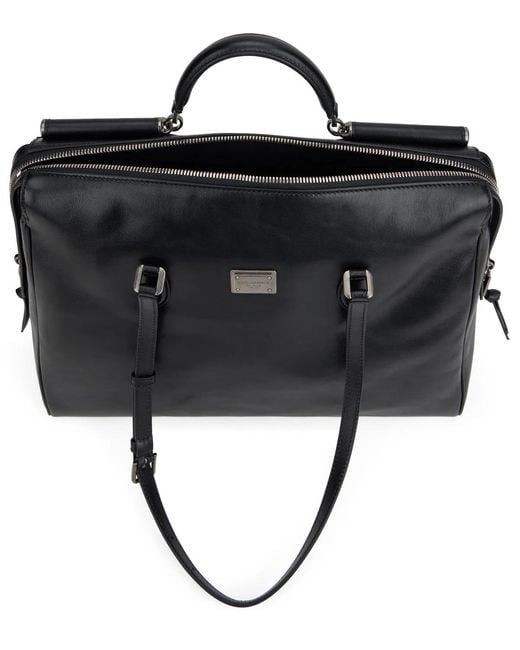 Dolce & Gabbana Black Dolce & Gabbana Victory Bag for men