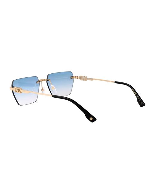 DSquared² Blue Metal Sunglasses for men
