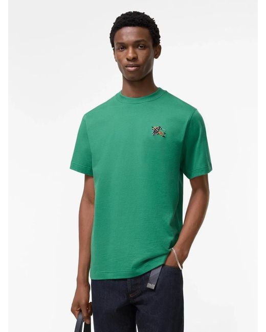 Burberry Green Knight T-Shirt for men