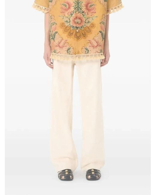 Valentino Garavani Natural Cotton Jeans for men