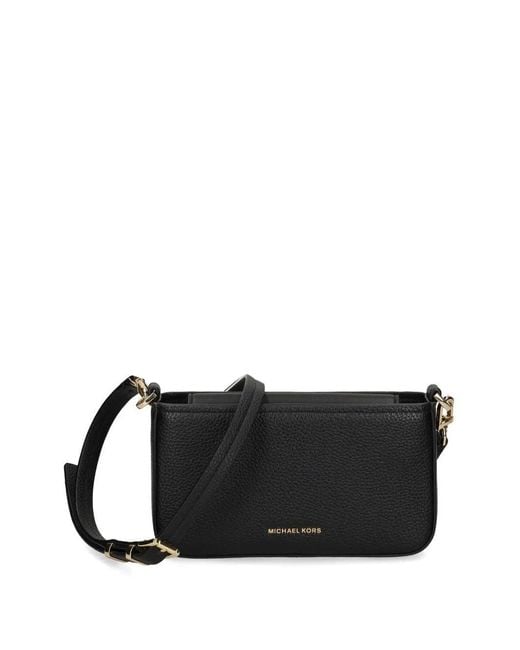 Michael Kors Black Leather Bags