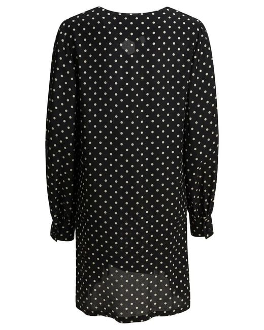 Valentino Black Short Flared Dress