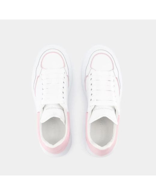 McQueen White Oversized Hybrid Sneakers