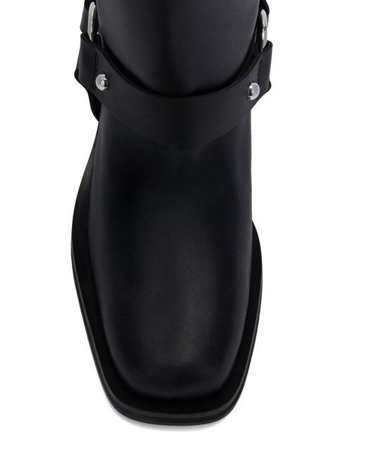 Ganni Black Stivale Biker