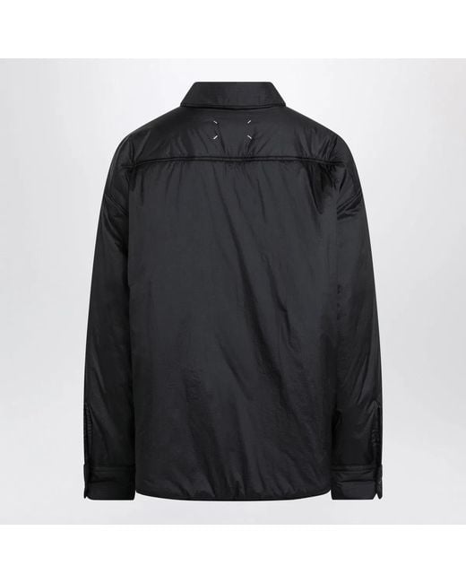 Maison Margiela Black Oversized Padded Jacket