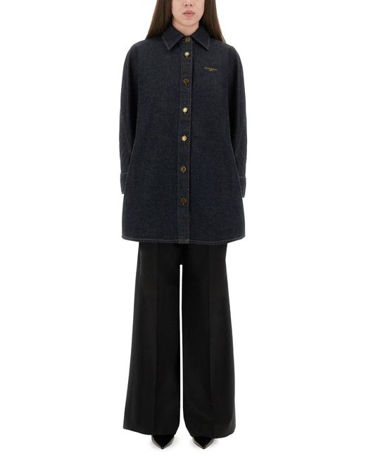 Givenchy Black Denim Shirt