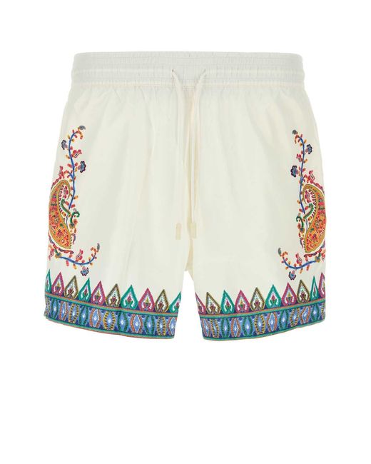 Etro Men's Blue Polyester Swimming Shorts
