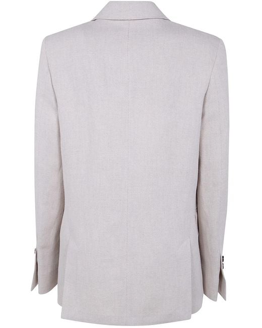 Paul Smith Gray Double Breasted Jacket