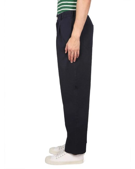 Howlin' By Morrison Black Button Down Pants for men
