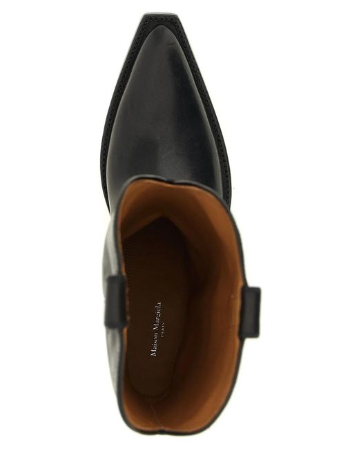 Maison Margiela Black 'Heel-Less' Boots