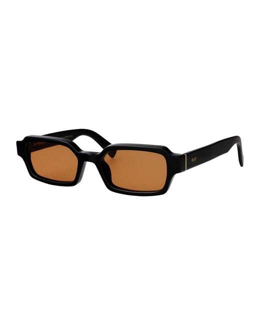 Retrosuperfuture Brown Acetate Sunglasses