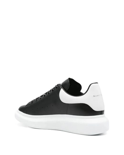 McQueen Black Larry Sneakers for men