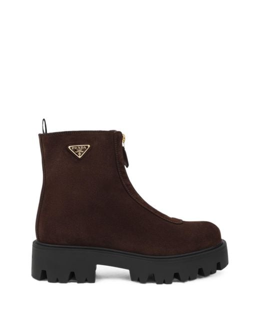 Prada Brown Stivale