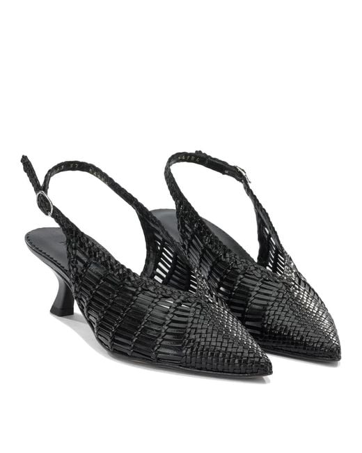Pons Quintana Black Heeled Shoes