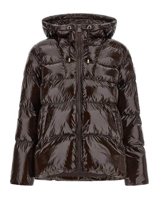 Pinko Brown 'Eleodoro' Down Jacket