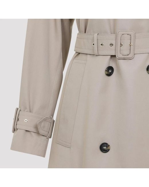 Max Mara Natural Gocce Polyester Trench