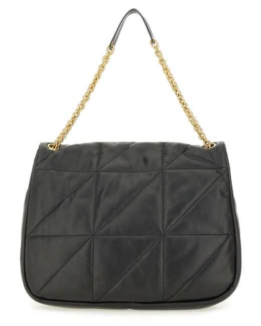 Saint Laurent Black Leather Jamie Shopping Bag